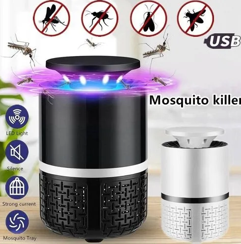 Electric Mosquito Killer Lamp with USB Power Fan Safe Child