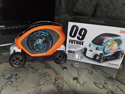 09 Omni-Directional Light & Music Car