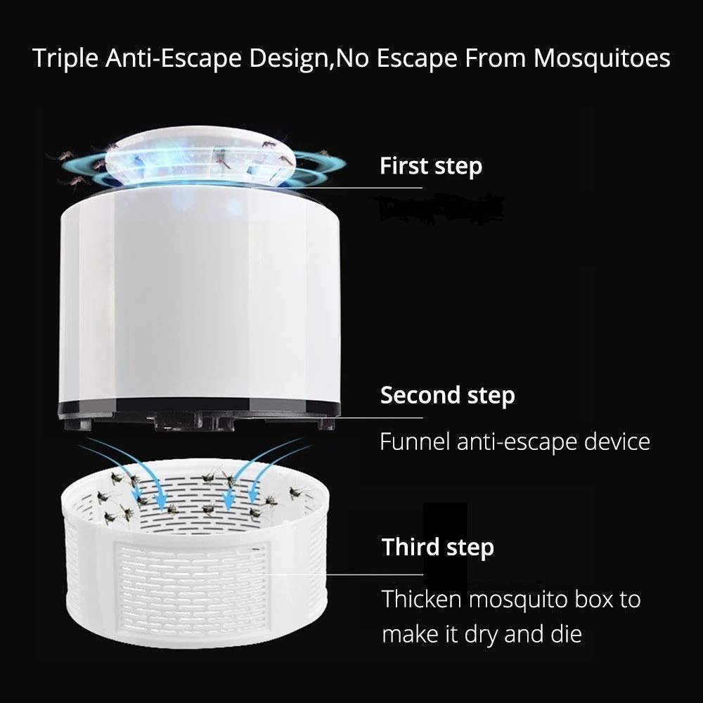 Electric Mosquito Killer Lamp with USB Power Fan Safe Child