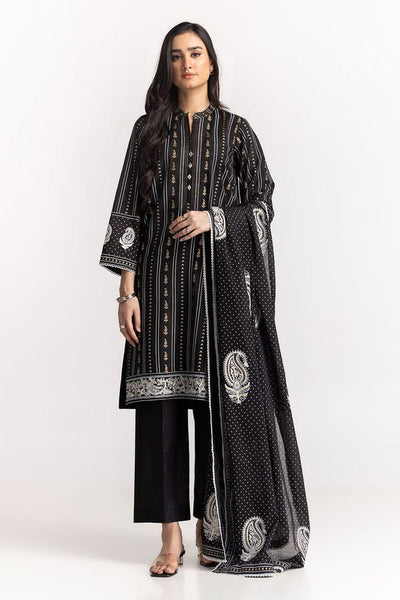 Lawn Gold Printed Shirt