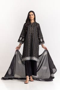 Lawn Gold Printed Shirt